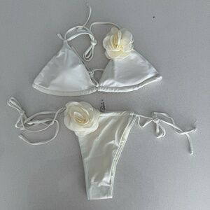 NWOT Flower Bathing Suit Set